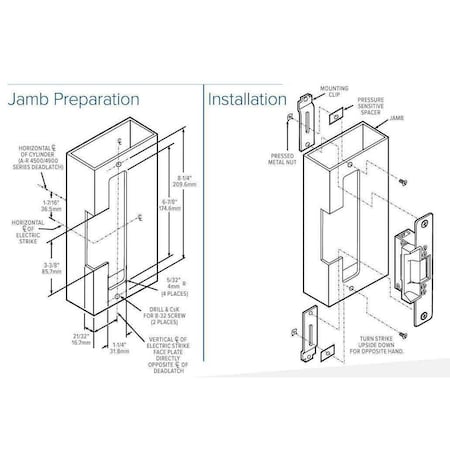 Adams Rite Adams Rite 7100 Series Electric Strike, 24VDC, For DeadLatches or Cylindrical Locksets wi ADR-7130-510-313-00